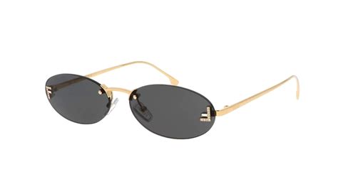 fe4075us fendi|Fendi Fendi First FE4075US Oval Sunglasses.